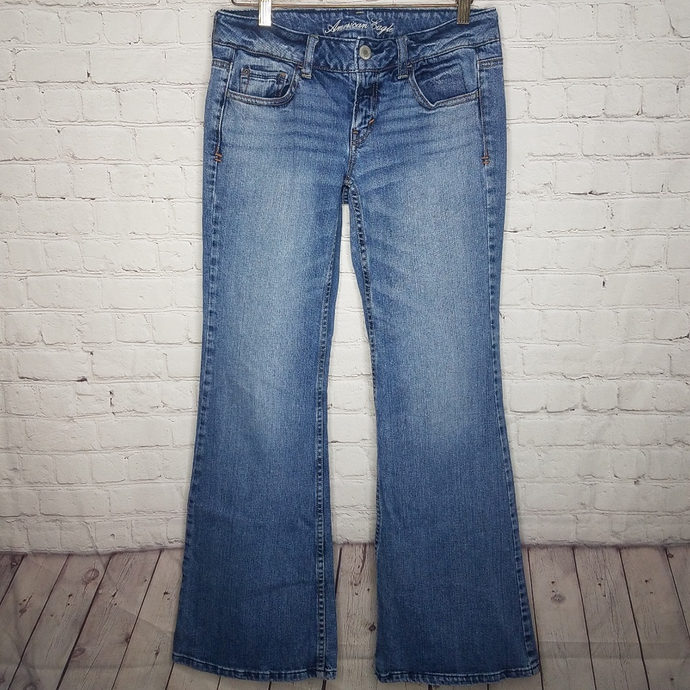 American Eagle Jeans Stretch AE Hipster Size 4